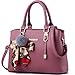 YOUNXSL Satchel Purses and Handbags for Women Shoulder Tote Bags Wallets Top-handle Crossbody Bags Pink