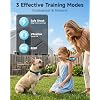 PATPET Dog Training Collar Dog Shock Collar with Remote - 3 Training Modes, Beep, Vibration and Shock, Up to 1000 ft Remote Range, Rainproof for Small Medium Large Dogs