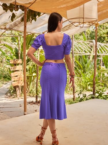 Image of PURVAJA Women's Midi Co-ords (Jemi-021-023)