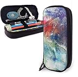 Vorteile: Die Aufbewahrungstasche hat einen Hauptbehälter mit einem kleinen Fach im Inneren, und der Reißverschluss öffnet die Tasche für eine einfache Aufbewahrung.