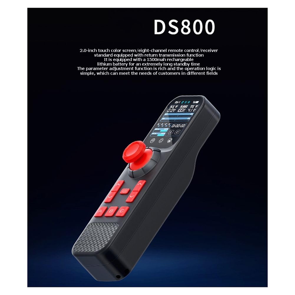 de transmisión inalámbrica DS800 2,4 GHz 8 CH FHSS con receptor F08A