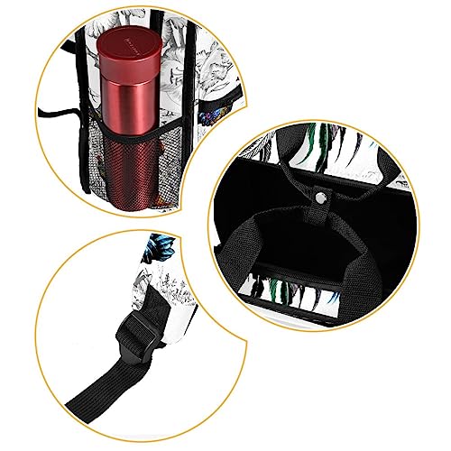 Sacs à dos pour garçons à longue queue et cartable ergonomique multicolore - 2
