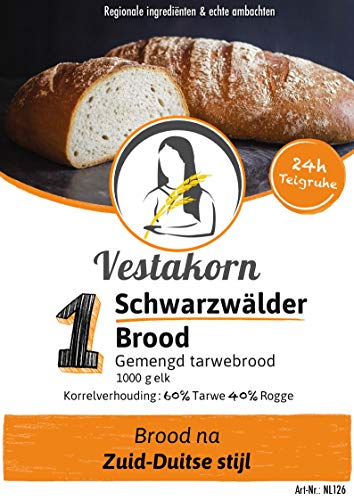 Vestakorn ambachtelijk brood, Zwarte Woud brood 1kg - vers brood - natuurlijke zuurdesem, bak in 10 minuten - Image 4
