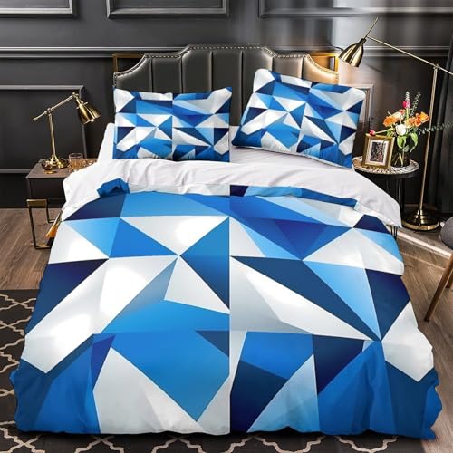 Housse de couette microfibre résistante 3D lune de sang lit 260x220cm durable - 2