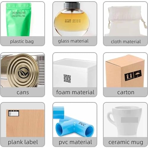 Codeur à jet d'encre pour imprimer une date d'expiration lisible sans bavure - 8