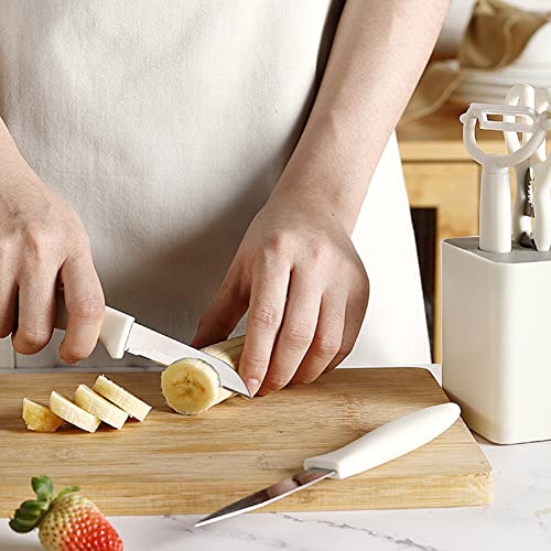 Set Cuchillos Cocina 5 Piezas Acero Inox Base miniatura 3
