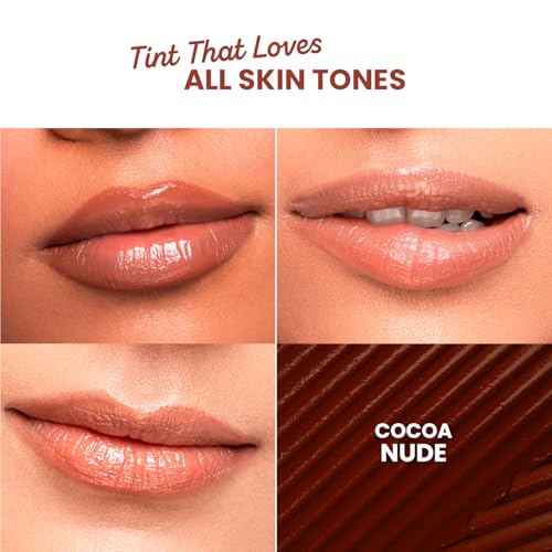 Image of Dot & Key Barrier Repair Hydrating Lip Balm SPF 50 | Cocoa Nude | Repairs Damaged Lip Barrier | Medium Tinted | 4.5 gm