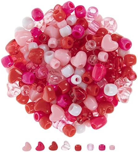 Valentine Pony Beads Day Decoration Home Craft Projects