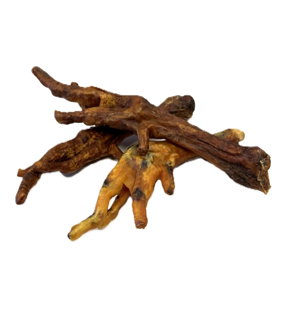 Maltbys' Stores 2kg Standard Dark Chicken Feet 100% Natural Dog Treats Chews