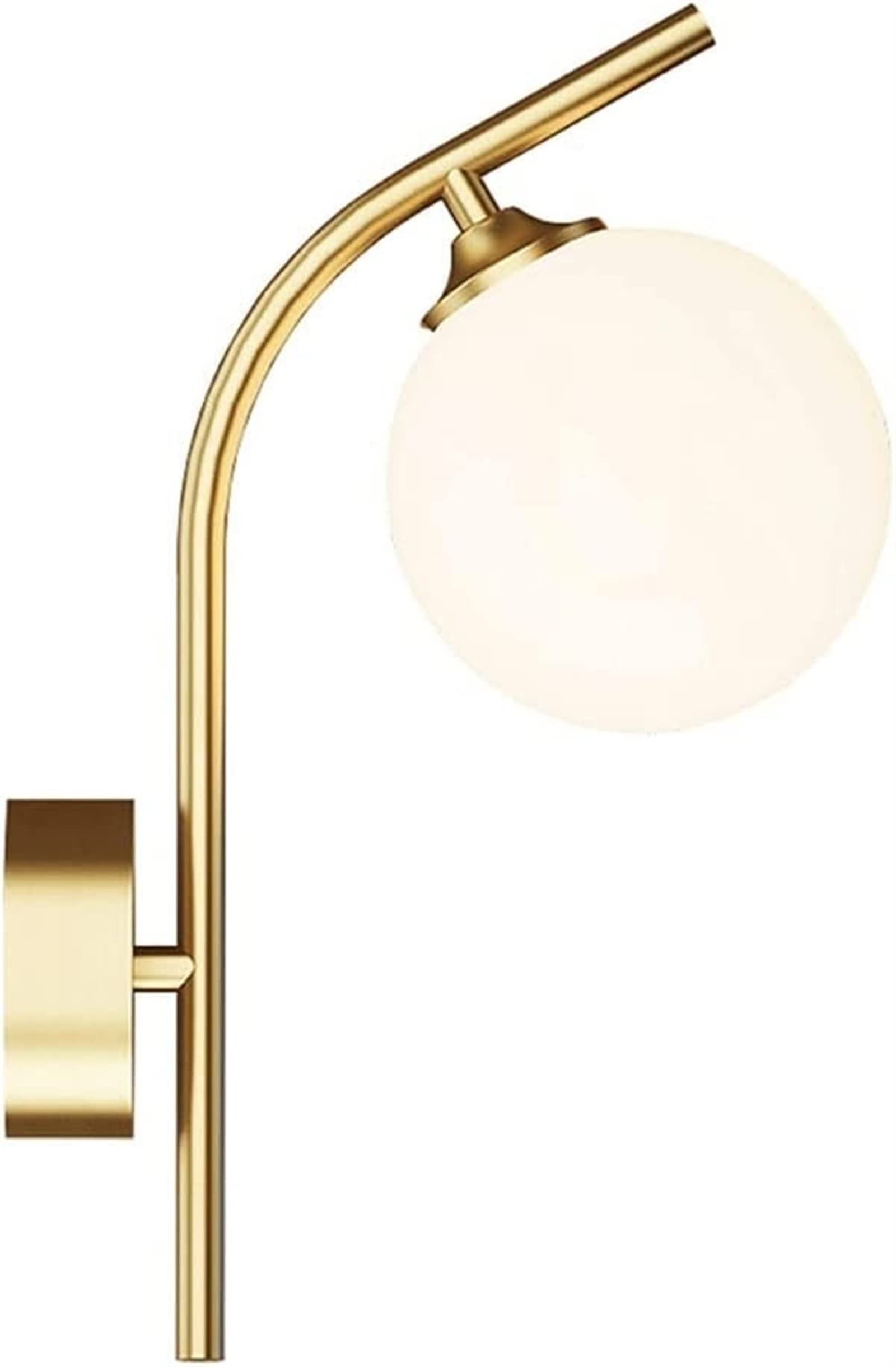 Aplique de pared interior LED para solucionar pasillos oscuros con acabado de latón elegante 8