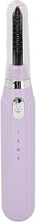 Modeladores de Cílios Aquecidos, Modelador de Cílios Elétrico, Curvador de Cílios de Aquecimento Rápido com Escova de Limpeza, 3 Temperatura Das Engrenagens, USB Recarregável (Roxo)