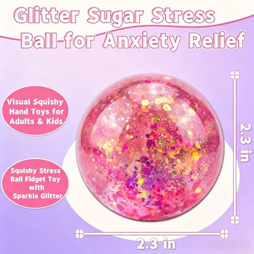 2Pcs Coconut Oil Squishy, Shapeable No Rebound Stress Relief Ball, Fun Sensory Fidget Toy, Fun Anxiety Gift for Adults & Kids. - Image 6