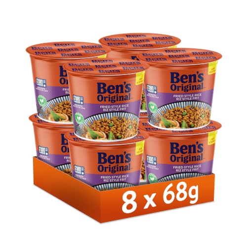 Ben's Original Riz frit tasse 68g, 8 pk