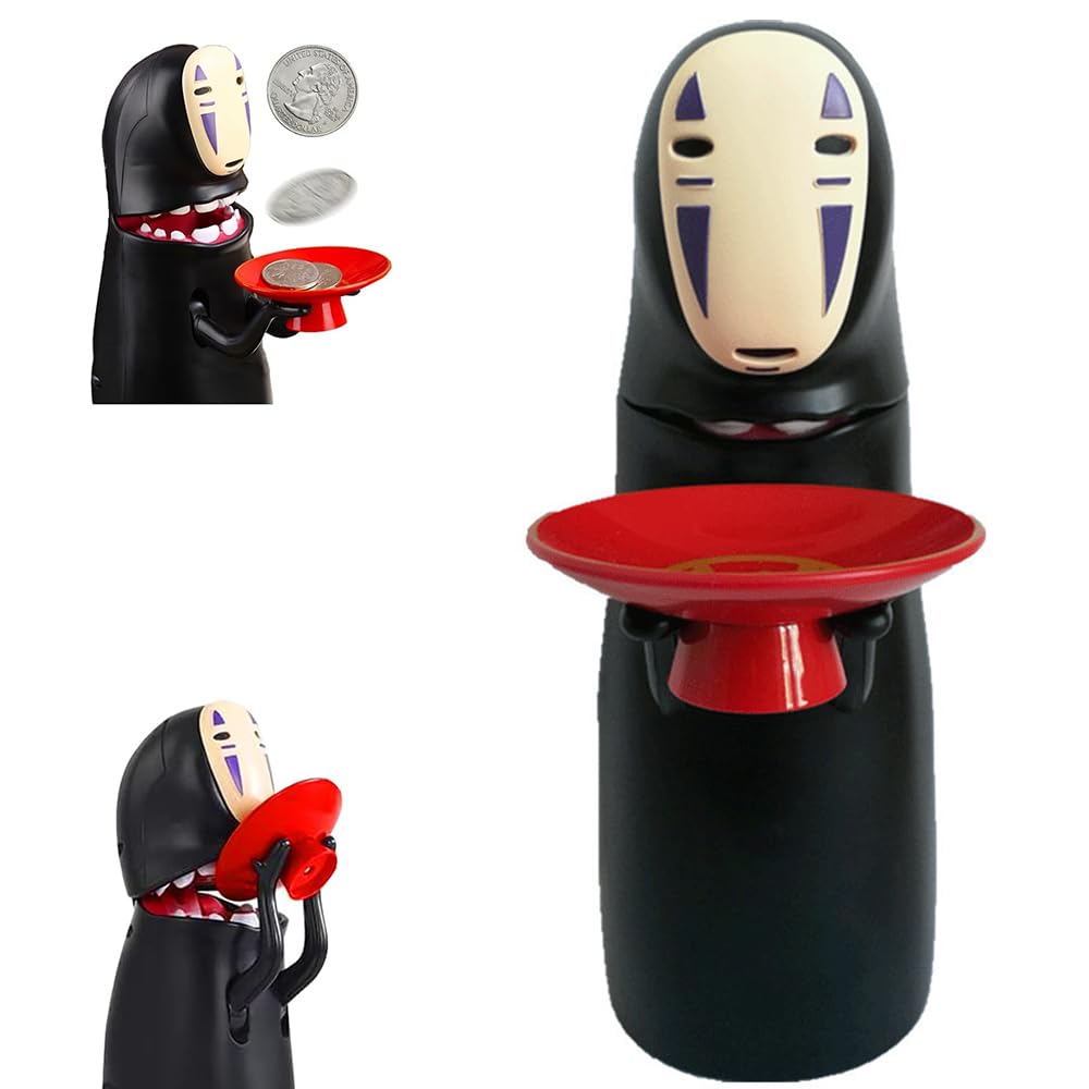 Salvadanaio per bambini Salvamaiale, Salvadanaio a forma di maiale senza volto, Salvadanaio digitale con effetti sonori, ingoio automatico di monete, salvadanaio regalo per bambini, adulti