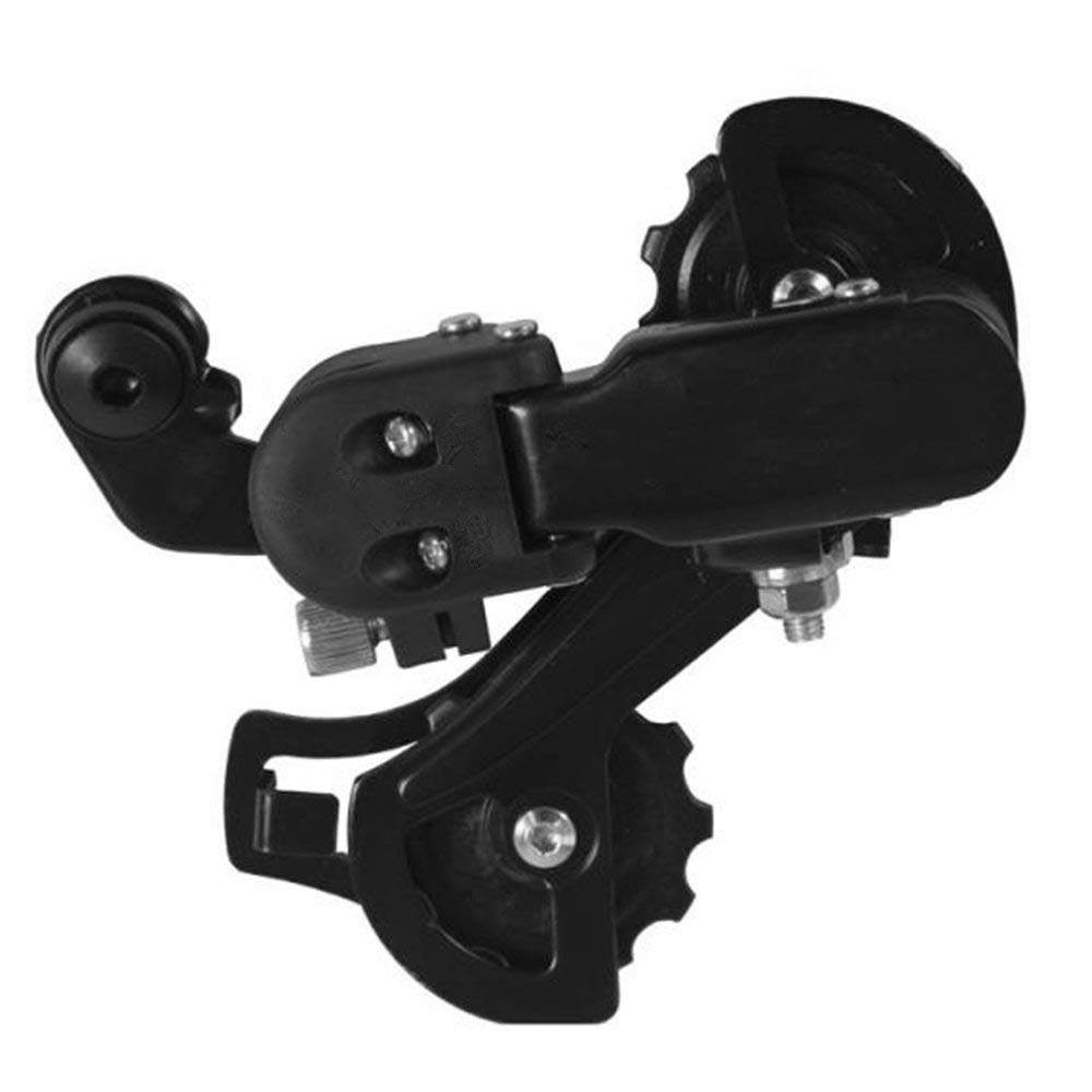 Raybre Art 6/7 Speed MTB Mountain Bike Bicycle Metal Rear Derailleur for Shimano RD-TZ31 Black Plastic