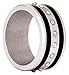 Produktbild Bico Herren Streamliner 316L Edelstahl Ring mit Schwarzem Einsatz (AR20-8 DE Grösse:18) - Kein Widerstand, Innovation
