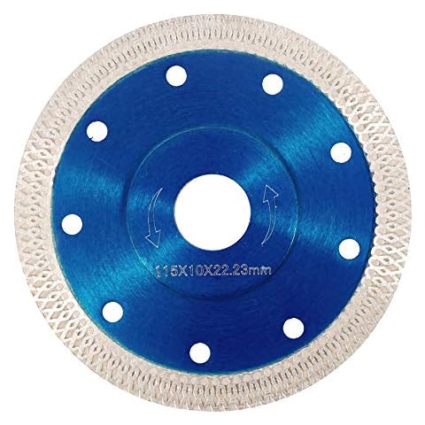 Keyohome 115mm 4.5" Super Thin Diamond Saw Blade Dry/Wet Angle Grinder Wheel Disc for Cutting Porcelain Tiles,Granite Marble Ceramics Cover