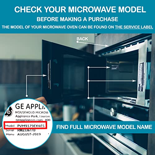 Ge Jx81H, Wb02X10956, Wb02X11544, Wb2X10956 Microwave Recirculating Charcoal Filter Compatible With Ge (2-Pack) #TOP1