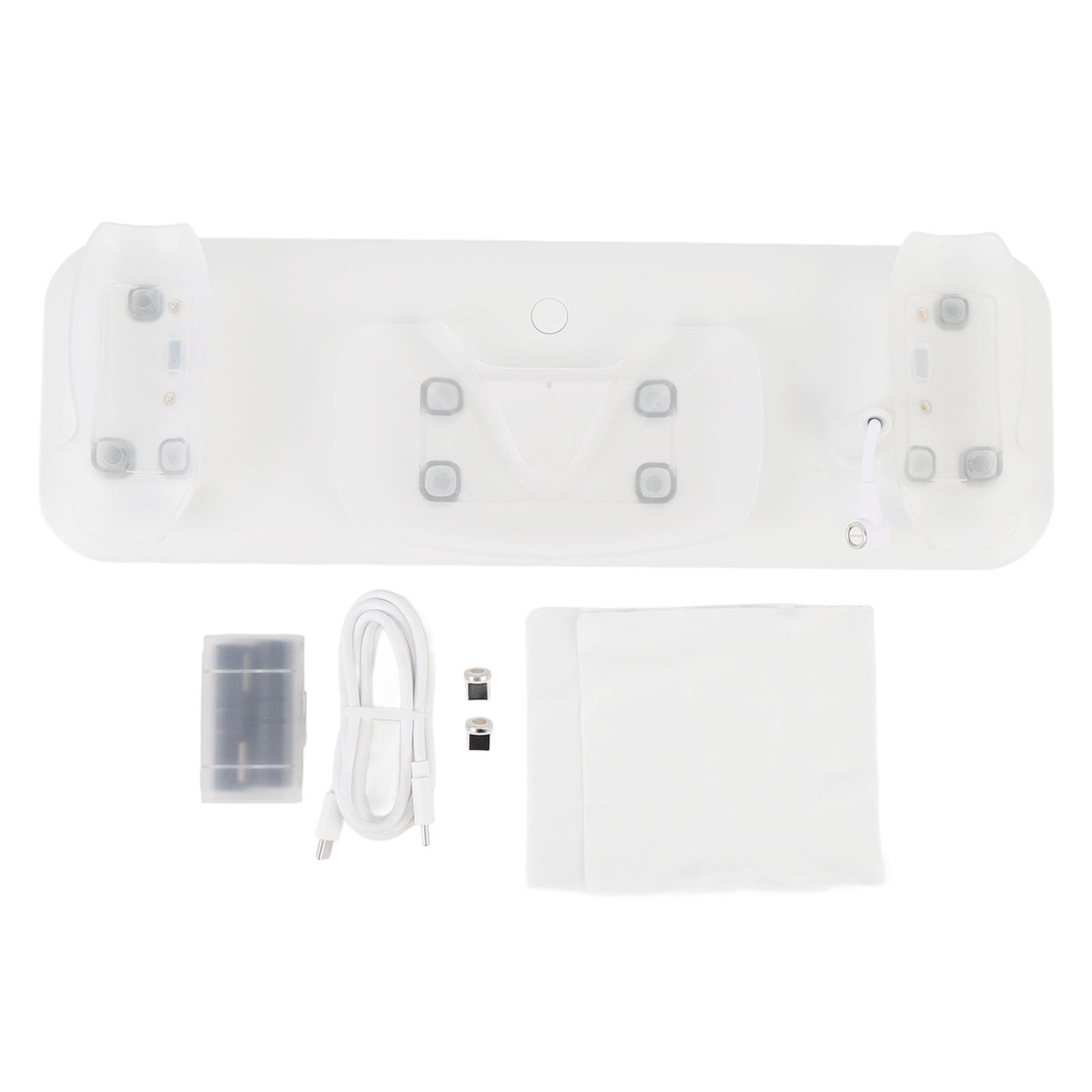 EMUKOEP Dock di Ricarica per Visore e Controller VR Forte Supporto di Ricarica Rapido Magnetico per 3 3S