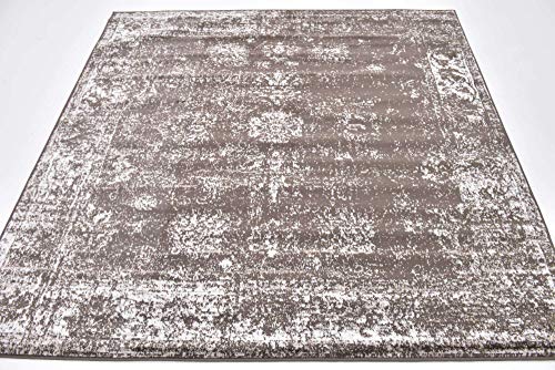 image for Unique Loom Sofia Collection Area Traditional Vintage Rug, French Insp