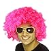 Produktbild Jacentown® NEU Perücke Locken Wig Fasching Karneval für Herren Damen Kinder Kostüm Cosplay Gelockt (Rosa)