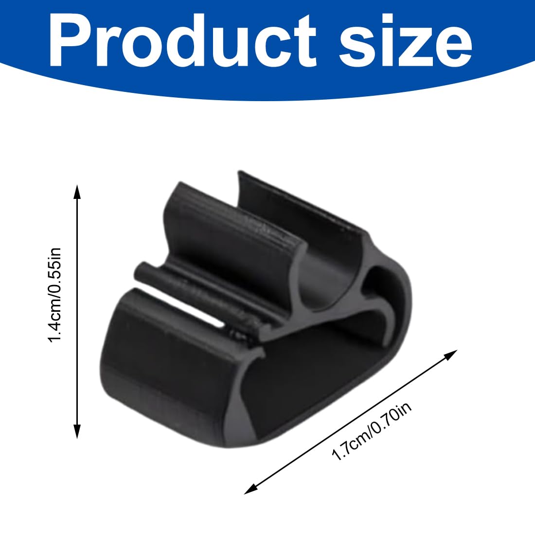 YAFULG 6 Pezzi Clip Per Peugeot 3008, 5008 Accessori, Fascette Di Fissaggio Robuste Per Bracci Tergicristallo Anteriori, Accessorio Spazzola Tubi Lavavetri Manutenzione