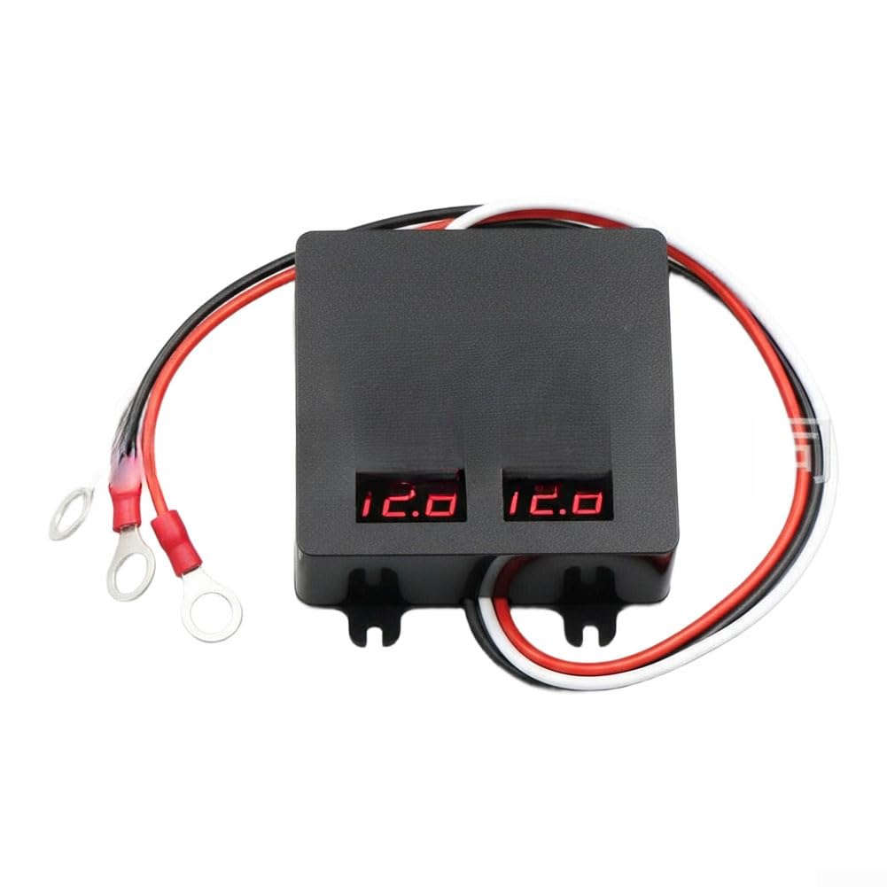 Equalizzatore di batteria, HC01 per sistemi solari Bilanciatore della batteria Regolazione della tensione per banche di batterie 12V 24V Gestione dell'alimentazione