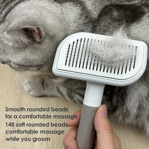 3-in-1 Pet Grooming Comb Dematting Brush, Shedding Undercoat Rake for Dogs - Image 3