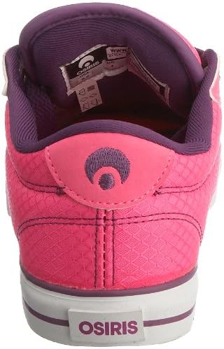 Osiris Women's Baron Skateboarding Shoe,Pink/Purple/White,5.5 | Image 2