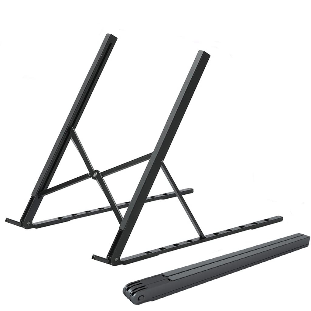Support ordinateur de bureau refroidissement accru pliable cadre de levage