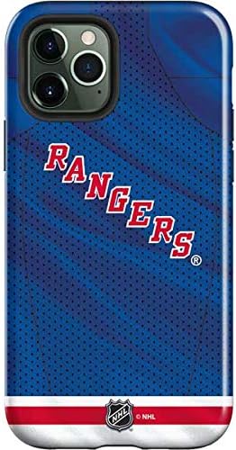 Skinit Impact Phone Case Compatible with iPhone 12 Pro Max - Officially Licensed NHL New York Rangers Jersey Design