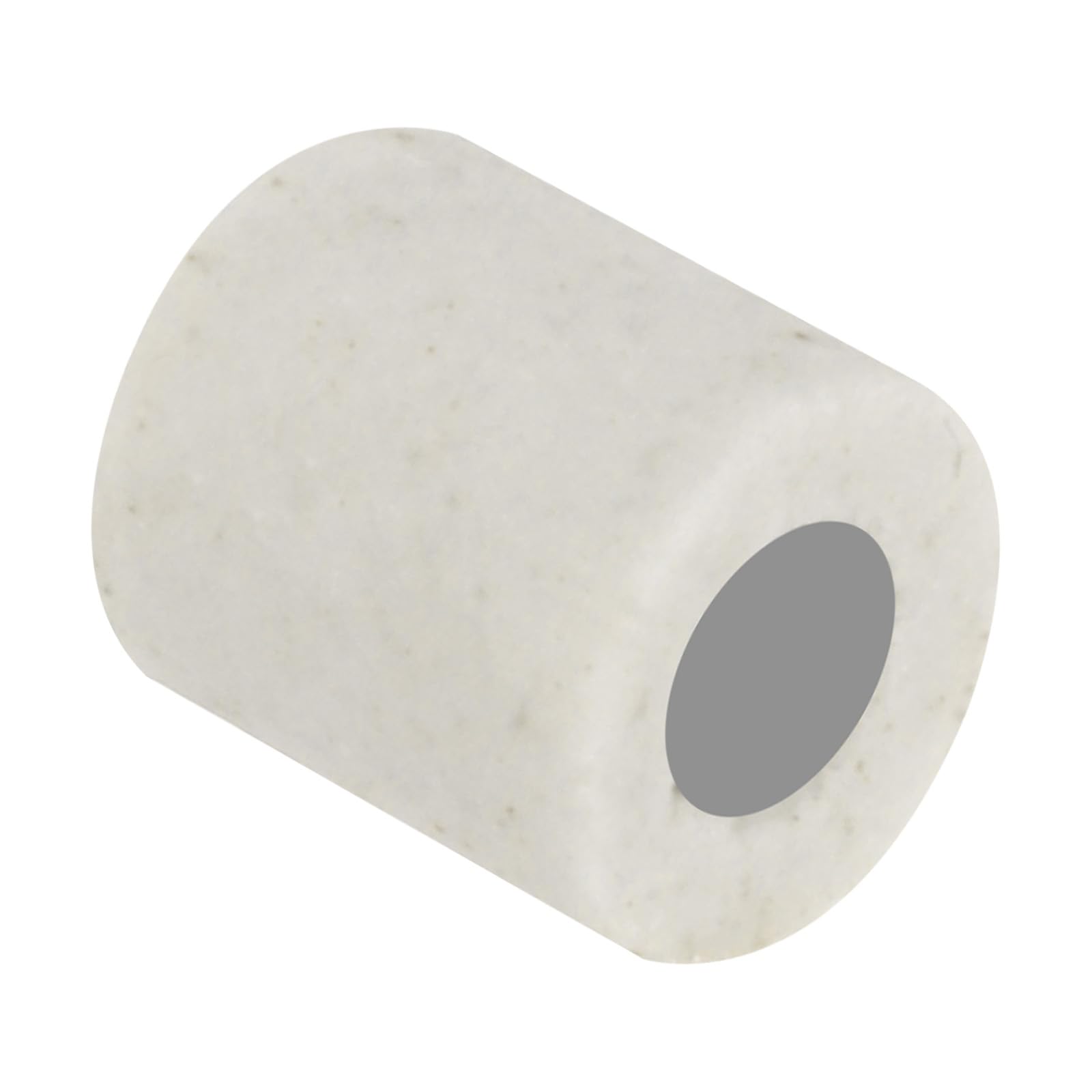 QUARKZMAN 10pz Tubo Ceramico Isolato da 2mm per Fascio di Fili Elettronici Protezione Isolante Termica a Singolo Foro, 4mm x 5mm