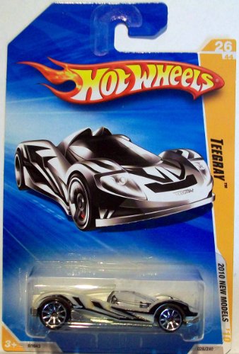 Hot Wheels 2010 White Teegray 026/240 1:64 Scale