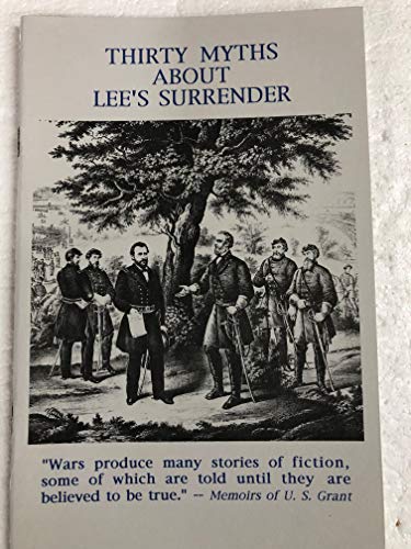 Thirty Myths About Lee's Surrender für 251,89 EUR bei amazon.de Bild: Thirty Myths About Lee's Surrender für 251,89 EUR bei amazon.de