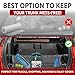 Trunknets Inc Cargo Security Flip Shade + Cargo Net for Chevrolet Traverse 2009 2010 2011 2012 2013 2014 2015 2016 - Ebony New