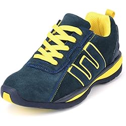 Zapatillas De Seguridad De Hombre Reis Brnicaragua41 - Zapatos de Seguridad, Color Azul Oscuro y Amarillo, Talla 41