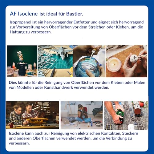 AF Isoclene Wipes; wiederverschließbare Dose mit 100 mit Isopropanol getränkten Reinigungstüchern
