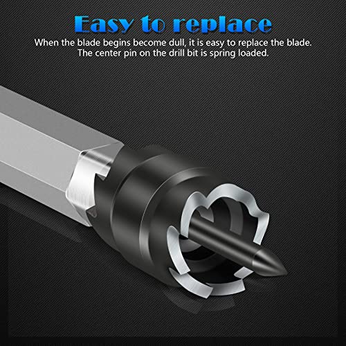EEEkit 15 PCS Rotary Spot Weld Cutter Set
