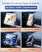 DICMKY Wireless Car Charger for Samsung Galaxy Z Fold 7 6 5 4 3 2, Rotatable Dual Coils Fast Charging Phone Holder for Pixel 9 Pro Car Mount, Air Vent Cell Phone Mount for Galaxy Z Fold Accessories