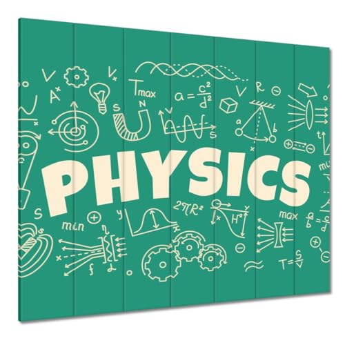Peinture imprimée salle de classe physique tableau géant toile 210x195 cm H10685M