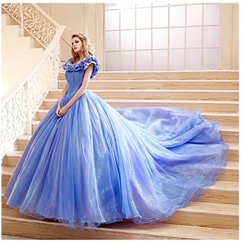 Image of Women's Off Shoulder Quinceanera Ball Gowns Masquerade Princess Long Prom Formal Evening Party Dress