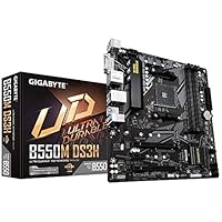 Gigabyte B550M DS3H Mainboard schwarz