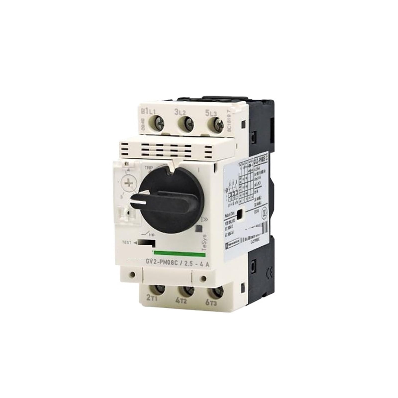 Démarreur de protection moteur GV2-PM08C pour éviter la surchauffe moteur 2,5-4 A