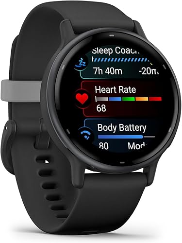 Miniatura 8 de PlayBetter Garmin vivoactive 5 (oro cremamarfil) reloj inteligente con GPS para fitness, reloj de salud con pantalla AMOLED, hasta 11 días de