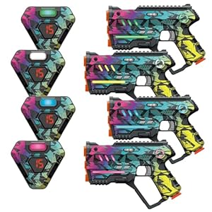 Winyea Tag Cyberpunk Laser Tag Set, 4 Stück