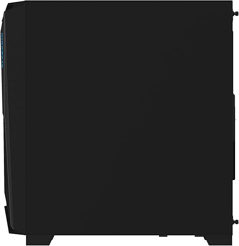 Miniatura 6 de GIGABYTE C301 Glass - Funda negra para juegos de PC de torre media, vidrio templado, USB tipo C, 4 ventiladores ARBG incluidos (GB-C301G)