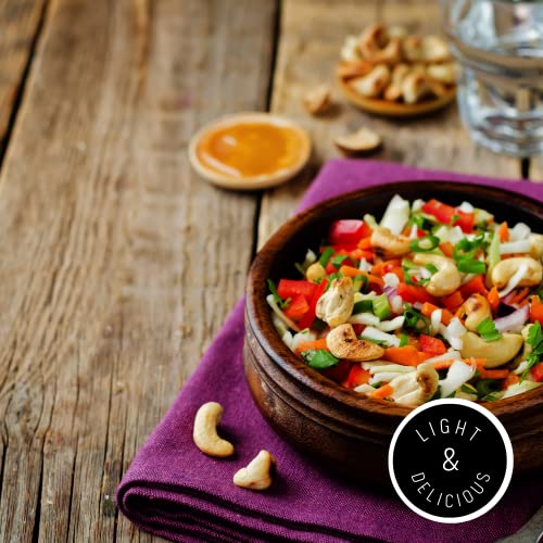 Modern Mill Protein Packed Salad Topper By Gourmet Nut - Mixed Nuts (Roasted Cashews), Dried Cranberries, Edamame, Sunflower Seeds - Gluten Free, Low Sodium, Kosher, Plant Protein Snack, 6Oz Bag (3 Pack) #TOP5