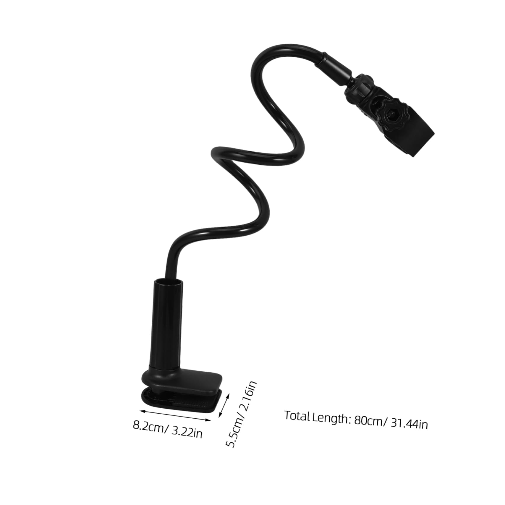 Unomor Adjustable Desktop Hair Dryer Stand Hands- Blow Dryer Holder Hair Tool Organizer Space-Saving Clamp for Bathroom Salon