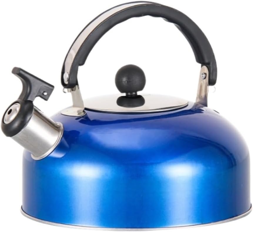 Stove Top Kettle Stainless Steel Whistling Kettle Whistling Teapot Gas Top Kettle Tea Pots for Stove Top Coffee Drinks Pot Stovetop Kettle Kitchen,C-4L