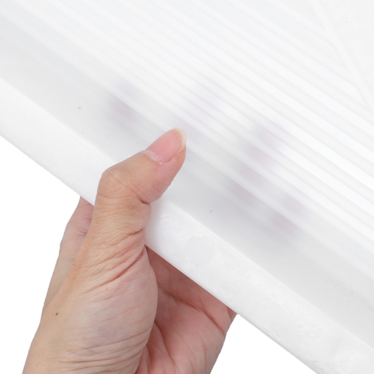 Operitacx Stampo per Pavimentazione Rettangolare in Pp Superficie Liscia per Aree Verdi e Fai-da-te, Design Classico Vintage per Mattoni da Esterno Uniformi e Resistenti